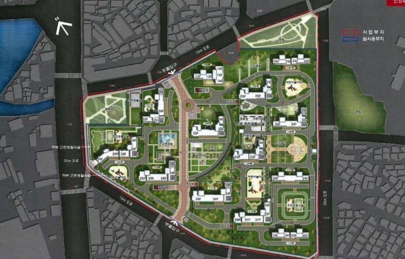 단지배치도